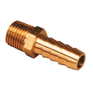 Niple Para Manguera De Combustible 1/4 X 5/16" (Bronce)