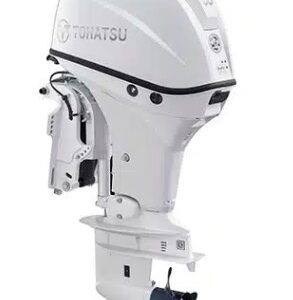 Motor Fuera De Borda 60HP 4 Tiempos Mando Distancia Cola Larga, Blanco