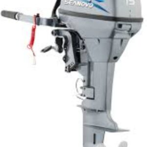 Motor Fuera De Borda 15HP, 2 Tiempos, Cola Corta 15"
