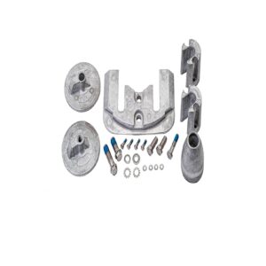 Kit De Anodo De Zinc P/Cola Bravo 3 Mercrusier