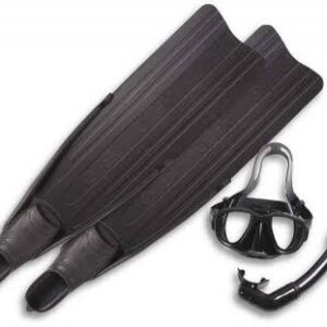 Kit de Buceo Eagleray, Mascara Alien, Snorkel Zoom, Aletas, Eagleray Talla 44/45