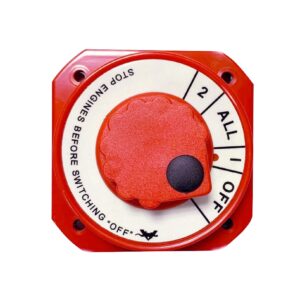 Selector de 2 Baterias, On/off, 1 Ytricos 2